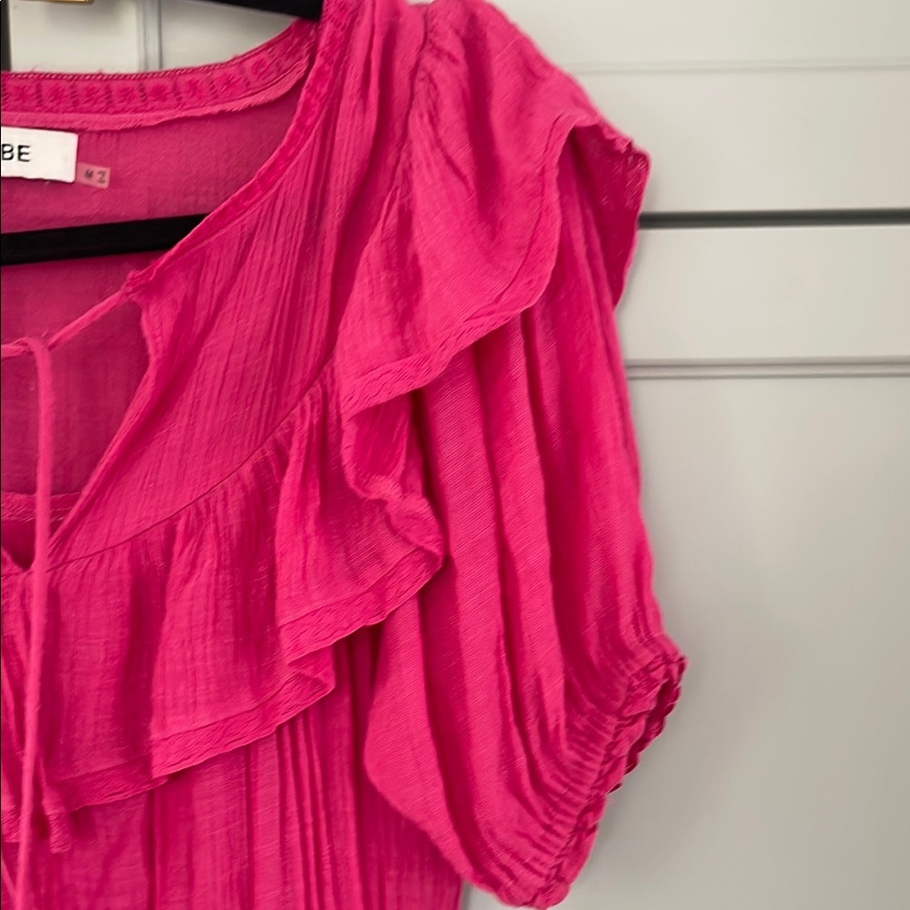 Pink Ruffled Dress - Picture 3 of 5